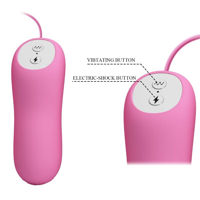 PRETTY LOVE - PINCE ÉPILER AVEC VIBRATION ET ÉLECTROCHOC ROSE