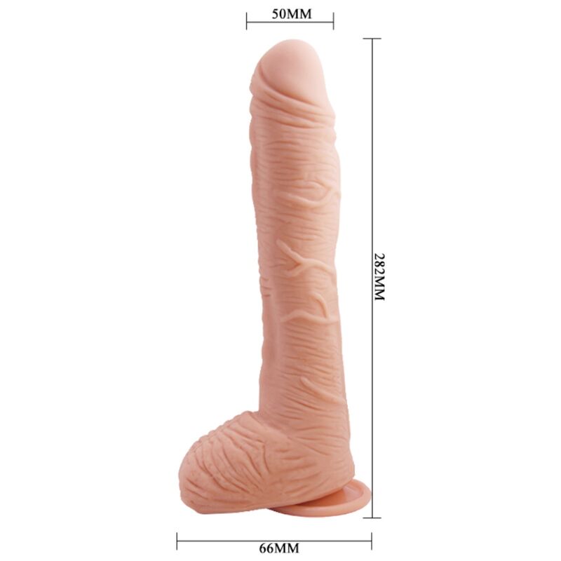 BAILE - GODE EN PEAU RÉALISTE ALEX 27 CM