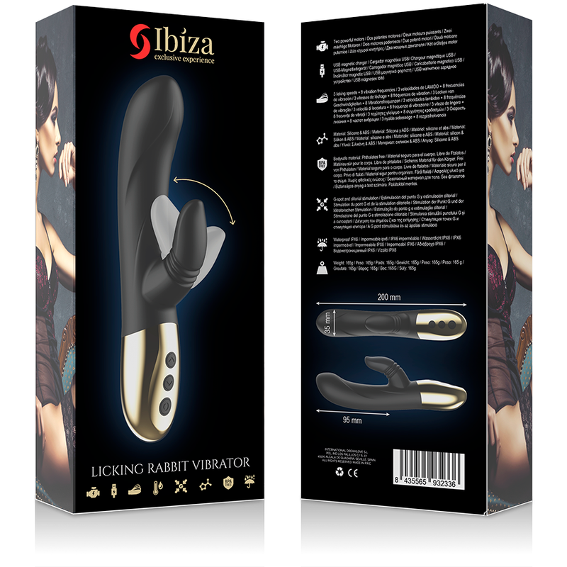 IBIZA - VIBRATEUR NOUVELLE EXPÉRIENCE AVEC LAPIN  LÉCHER