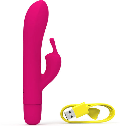 B SWISH - VIBRATEUR RECHARGEABLE CLASSIQUE BWILD BUNNY INFINITE SILICONE ROSE