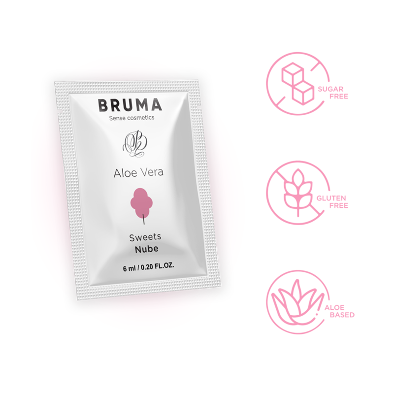 BRUMA - GEL GLISSANT À L''ALOE VERA SAVEUR BONBONS 6 ML