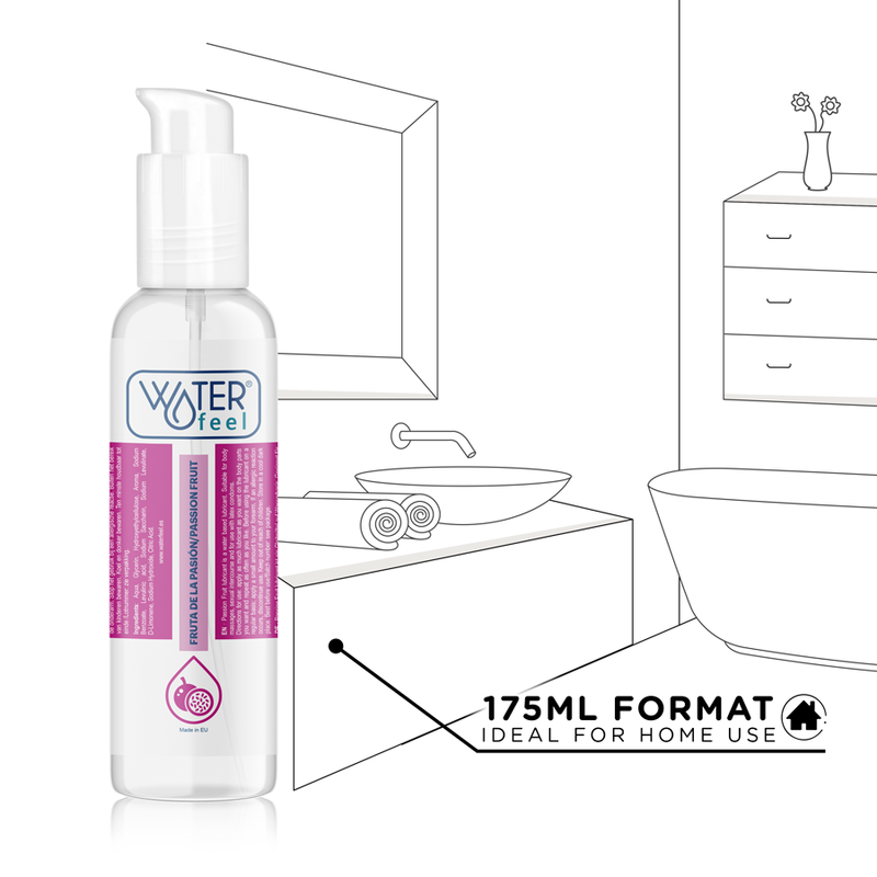 WATERFEEL - LUBRIFIANT À BASE D'EAU AUX FRUITS DE LA PASSION 175 ML