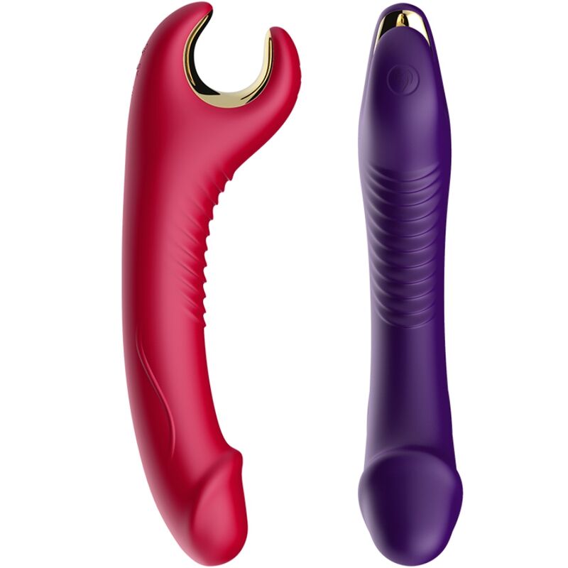 ARMONY - VIBRATEUR & ROTATEUR PRINCE DILDO ROUGE