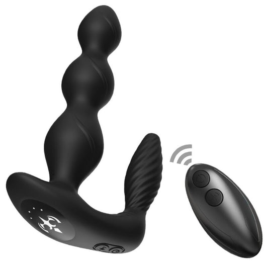 ARMONY - MANFUN VIBRATEUR & STIMULATEUR ANAL PLUG TÉLÉCOMMANDE NOIR