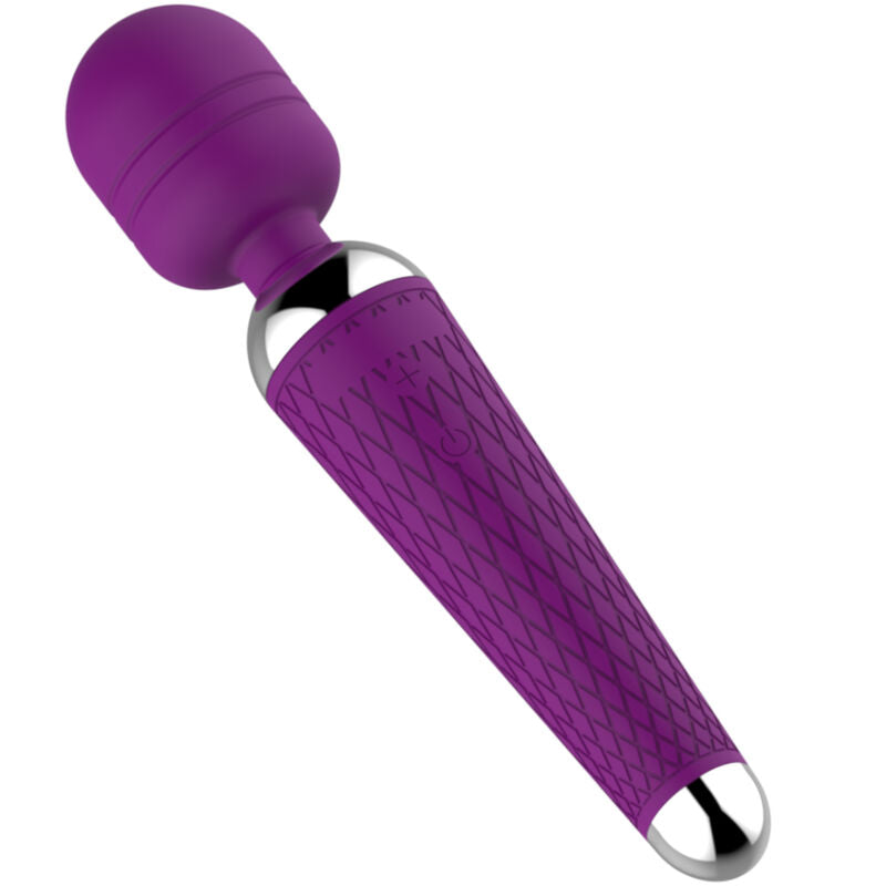 ARMONY - MASSEUR DE TÊTE FLEXIBLE ET VIBRATEUR VIOLET