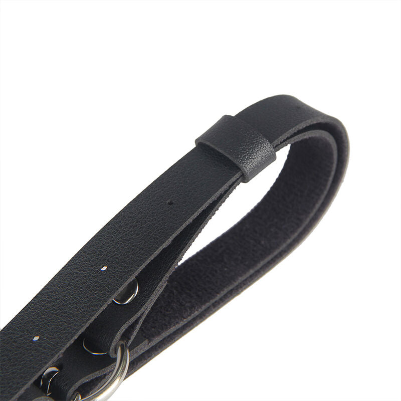 SUBBLIME - HARNAIS CEINTURE CUIR NOIR TAILLE UNIQUE