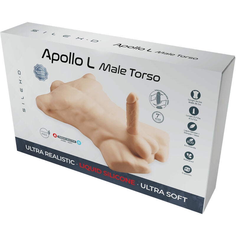 SILEXD - TORSE MASCULIN RÉALISTE APOLLO L