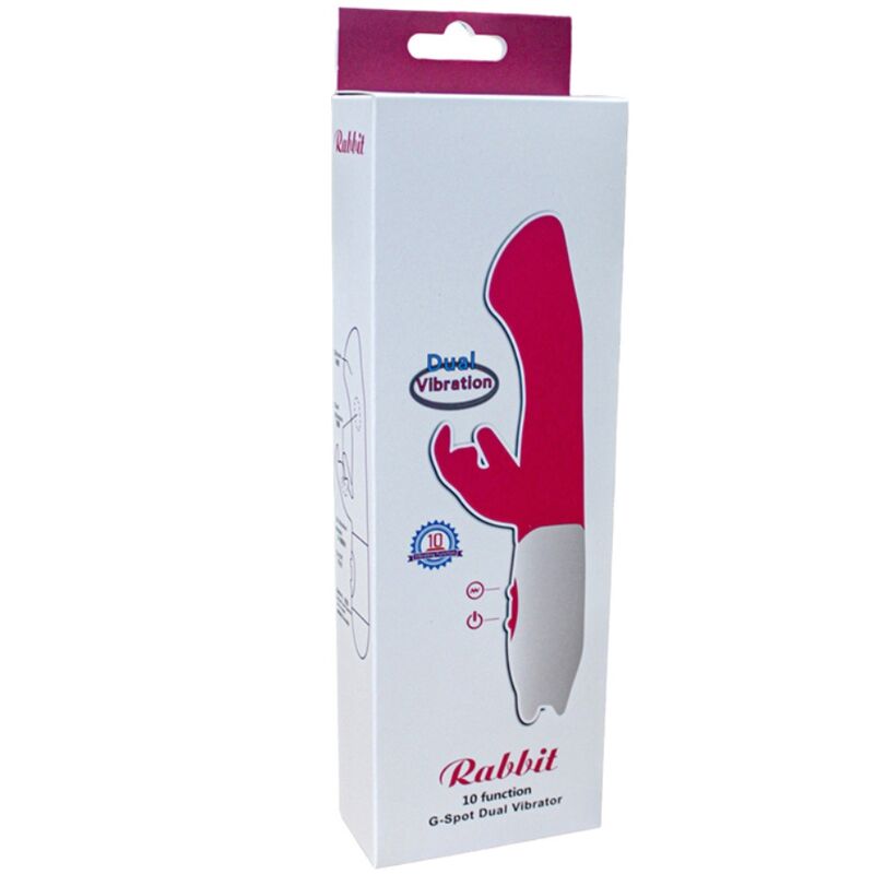 ARMONY - VIBRATEUR & STIMULATEUR LAPIN G SPOT 10 VITESSES ROSE