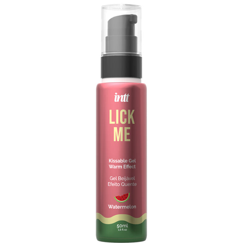 INTT - GEL COMESTIBLE LICK ME PASTÈQUE EFFET CHALEUREUX