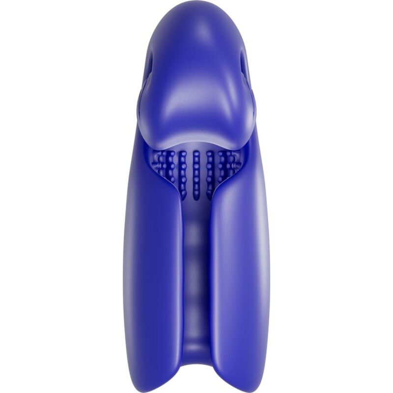 SNAIL VIBE - EVO POUR LUI MASTURBATEUR HOMME SLIDE N'ROLL BLEU FONCÉ