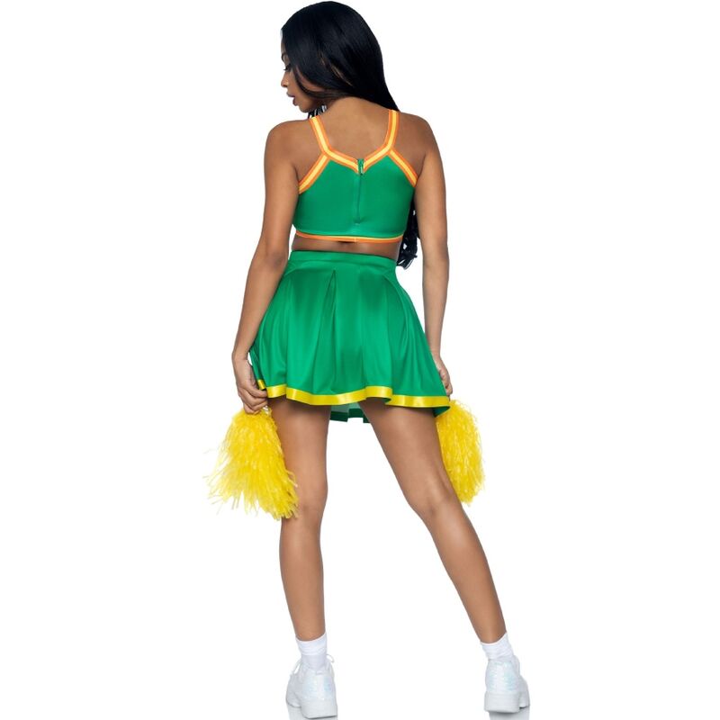 LEG AVENUE - COSTUME POM-POM GIRLS VERT S/M