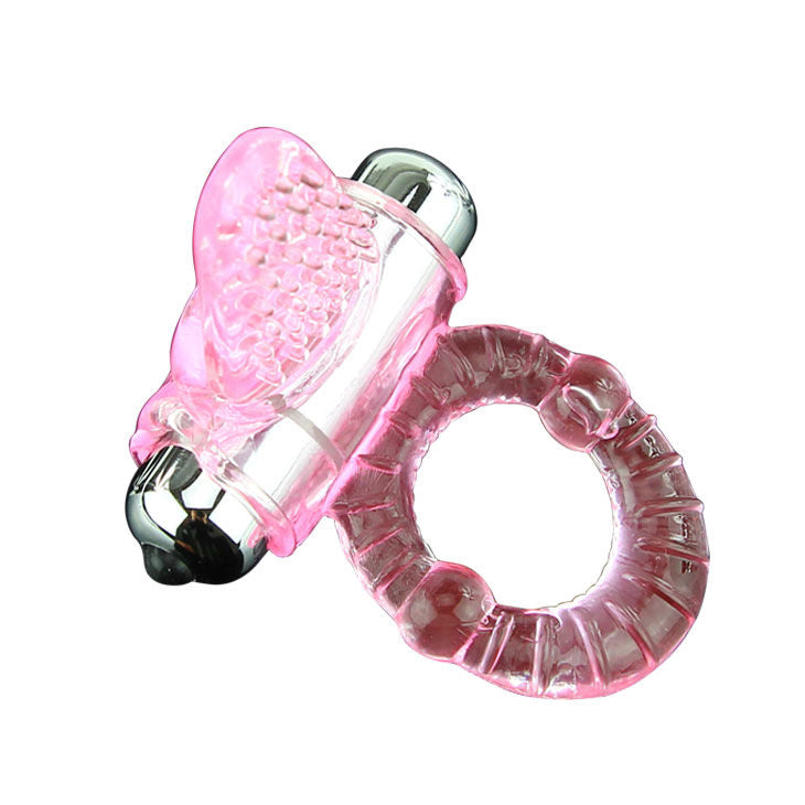 BAILE - ANNEAU PÉNIS VIBRATEUR ROSE SWEET ABS 10 RYTHMES