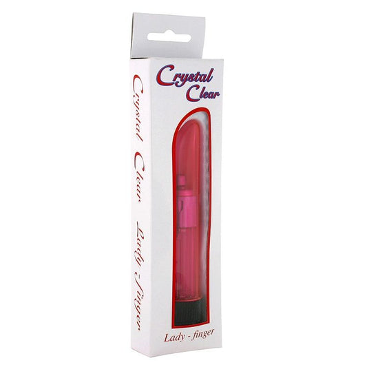 SEVEN CREATIONS - VIBRATEUR CRISTAL CLAIR DAME ROSE