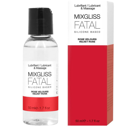 MIXGLISS - LUBRIFIANT SILICONE ROSES FATALE 50 ML