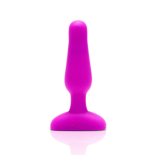 B-VIBE - NOVICE TÉLÉCOMMANDE PLUG ANAL FUCHSIA