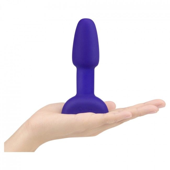 B-VIBE - RIMMING TÉLÉCOMMANDE PLUG ANAL PETITE LILAS