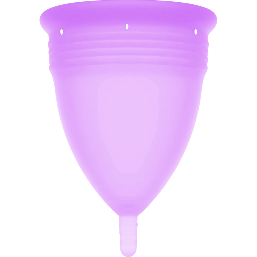 STERCUP - COUPE MENSTRUELLE EN SILICONE FDA LILAS - TAILLE L