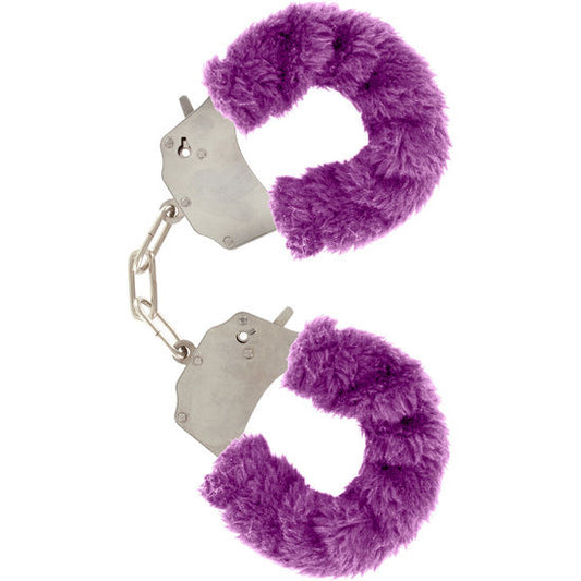 TOYJOY - MANCHETTES FURRY FUN BONDAGE VIOLET