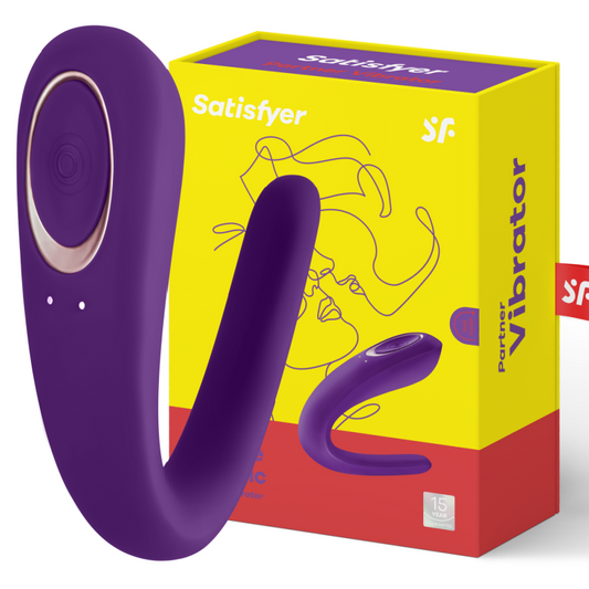 SATISFYER - PARTNER TOY VIBRATOR STIMULANT LES DEUX PARTENAIRES