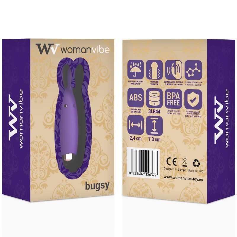 WOMANVIBE - BUGSY SILICONE STIMULATEUR