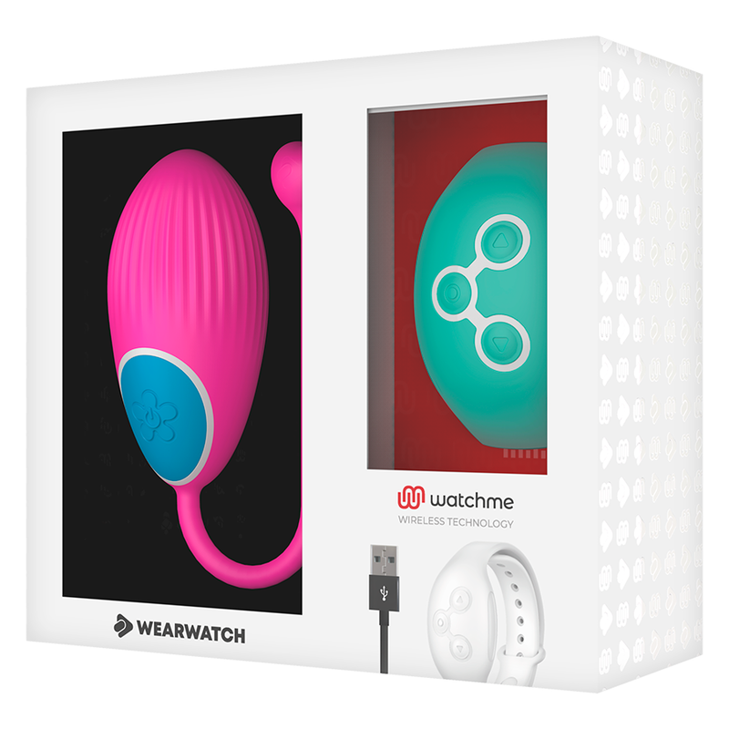 WEARWATCH - WATCHME TECHNOLOGIE TÉLÉCOMMANDE UF FUCHSIA / EAU DE MER