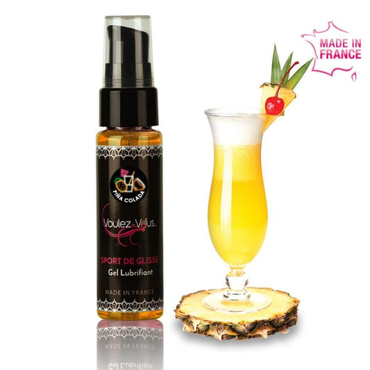 VOULEZ-VOUS - LUBRIFIANT  BASE DEAU - PIÑA COLADA - 35 ML